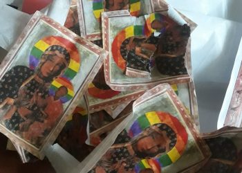 Profanacja wizerunku Matki Boskiej  w Płocku. Szef MSWiA: Sprawą zajmie się policja