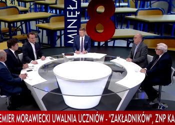 TVP podsumowuje zawieszenie strajku. Opublikowano pasek o „Morawieckim uwalniającym uczniów”