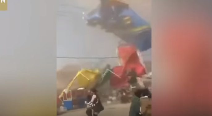 Tornado porwało dmuchany zamek. Nie żyje 2 dzieci