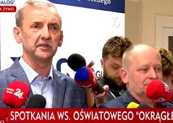 Strajk nauczycieli: Związkowcy ZNP i FZZ nie wezmą udziału w obradach okrągłego stołu