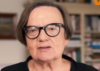 Agnieszka Holland popiera Wiosnę Roberta Biedronia [WIDEO]