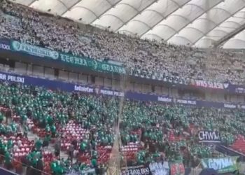 Puchar Polski: część kibiców Lechii nie weszła na stadion!