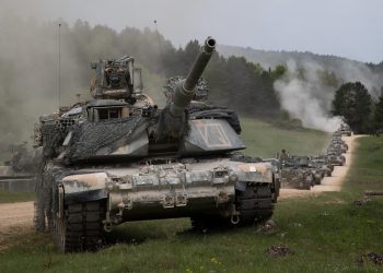 Dragons help Army test capabilities Abrams-USA-czołg