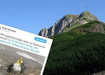 Co gigantyczny ząb robił na Giewoncie? Jest wyjaśnienie