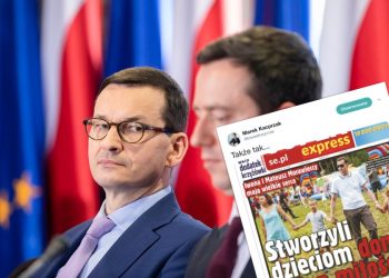 Nowa okładka „Super Expressu” zaskakuje. „Morawieccy mają wielkie serca”