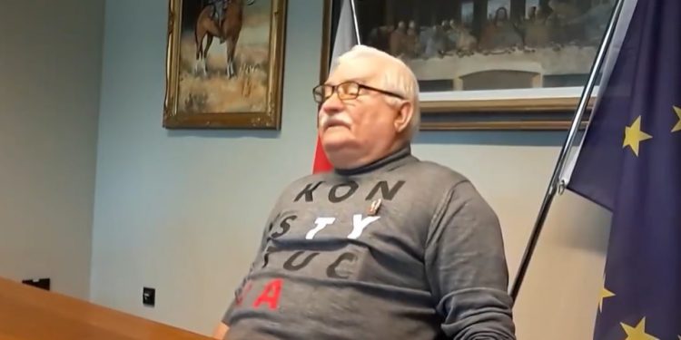 Zapytał Wałęsę o „picie wódki z Kiszczakiem”. Były prezydent nie wytrzymał