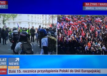 Marsz Suwerenności. Ciekawe zestawienie Paryża i  Warszawy