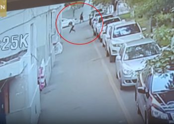 Złapał dziecko spadające z 5. piętra! Jest nagranie