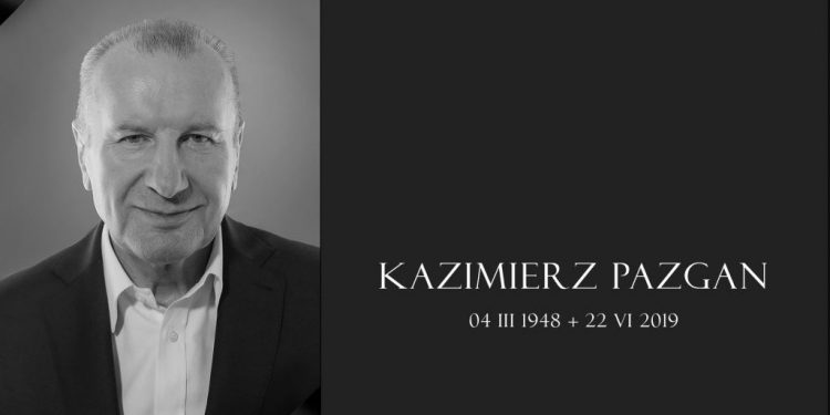 Nie żyje Kazimierz Pazgan. Zmarł 22 czerwca