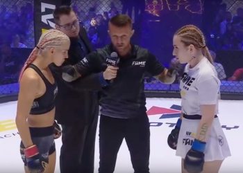 Lil Masti czy Linkiewicz? Błyskawiczny nokaut podczas walki wieczoru Fame MMA 4 [WIDEO]