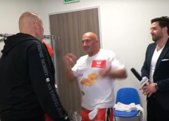 Trener Trybsona wszedł do szatni Najmana. Ciekawa rozmowa [WIDEO]