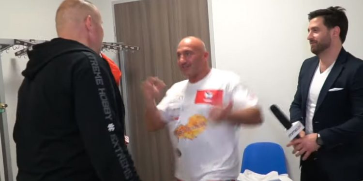 Trener Trybsona wszedł do szatni Najmana. Ciekawa rozmowa [WIDEO]