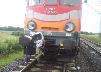 Nowa Wieś Kącka: Tragedia na przejeździe kolejowym. Nie żyje pięć osób