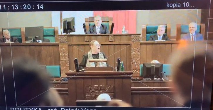 Patryk Vega pokazał fragment filmu z Krystyną Pawłowicz