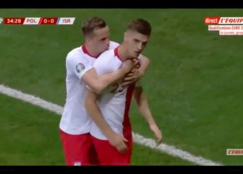 Piątek znów strzela. Zrezygnował z cieszynki! [WIDEO]