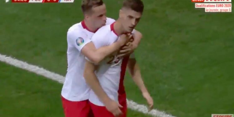 Piątek znów strzela. Zrezygnował z cieszynki! [WIDEO]