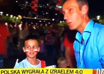 Wpadka na żywo w TVN. Zabawna sytuacja po meczu Polska-Izrael