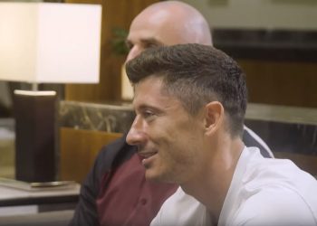 Trener Macedonii Północnej rozbawiony pytaniem o Lewandowskiego