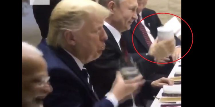 Władimir Putin na G-20. Zwrócono uwagę na pewien szczegół