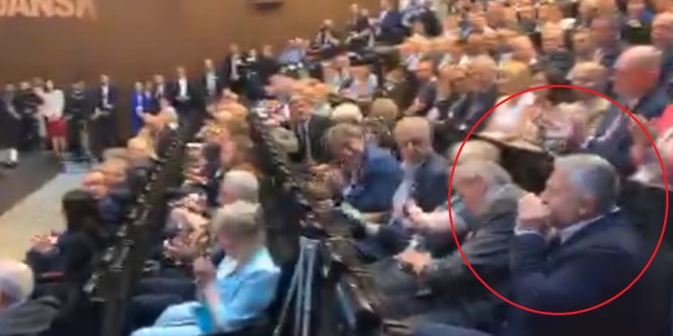 Zofia Romaszewska odczytała list od prezydenta. Frasyniuk krzyczał