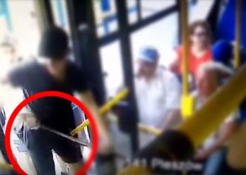 Atak maczetą w autobusie w Krakowie. Są zatrzymania