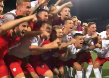 Kadra U-21 pokonała Włochów. Szaleństwo po meczu [WIDEO]