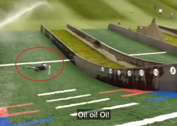 Komentator mówił, że skoki narciarskie to prosta sprawa. Dali mu narty