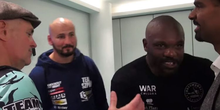 Artur Szpilka i Derek Chisora spotkali się po walce [WIDEO]