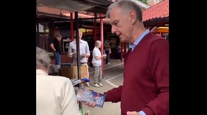 Bogdan Klich w Krakowie zaliczył wpadkę [WIDEO]