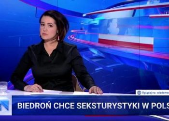 „Wiadomości” atakują Biedronia podając… nieprawdziwy cytat. Lider Wiosny odpowiada