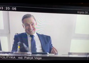 Patryk Vega pokazuje fragment „Polityki” z Grzegorzem Schetyną. „Dla równowagi coś o drugiej stronie” [WIDEO]