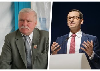 Wałęsa drwi z wpadki Morawieckiego
