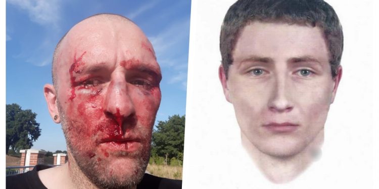 Policja publikuje portret mężczyzny, który pobił dziennikarza we Wrocławiu