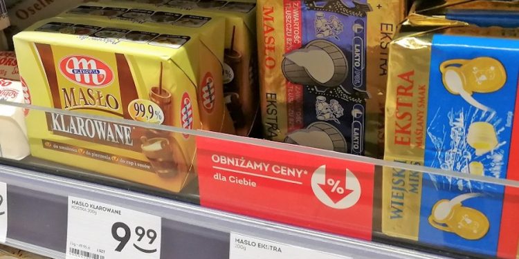 Nie sprawdzają się czarne scenariusze. Ceny masła niewiele się różnią od zeszłego roku
