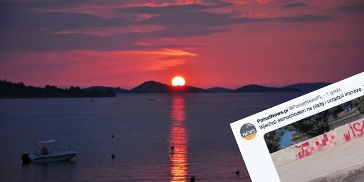 Polacy pozostawili „pamiątki” w Chorwacji. „Je*ać Wisłę”, „KKS Sandecja”