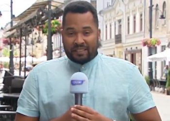 Reporter TVP poprosił mieszkańca Łodzi o ocenę wypowiedzi eksperta PO. „Niech mi da pieniądze”