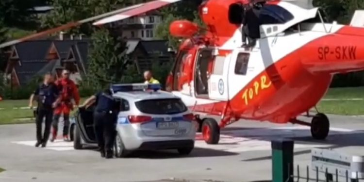 Pijany mężczyzna utknął w rejonie Giewontu. Ratownicy TOPR musieli interweniować