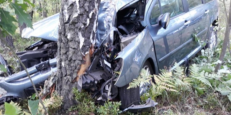 Łódzkie: Pirat drogowy spowodował wypadek i uciekł. Zrozpaczona żona kierowcy prosi o pomoc