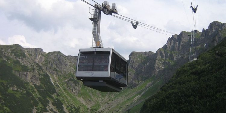 Awaria kolejki na Kasprowy Wierch po uderzeniu pioruna. 450 turystów uwięzionych!