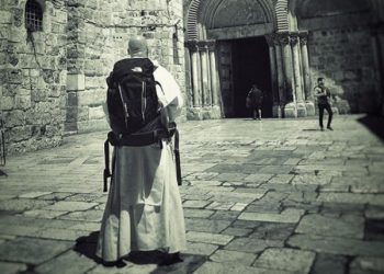 O. Adam Szustak dotarł do Jerozolimy.