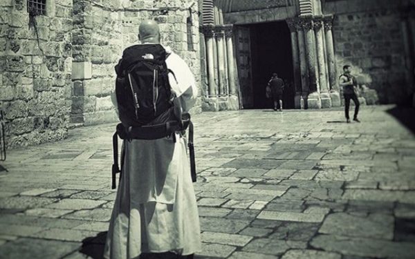 O. Adam Szustak dotarł do Jerozolimy.