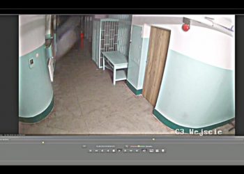 Ministerstwo Sprawiedliwości publikuje nagrania sprzed celi Kosteckiego [WIDEO]