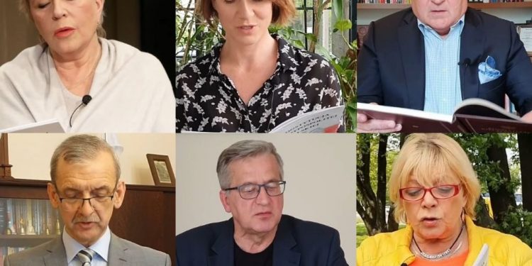 Janda, Broniarz, Kwaśniewski, Ostaszewska i Komorowski. Znane osoby przeczytały całą konstytucję na YouTube [WIDEO]