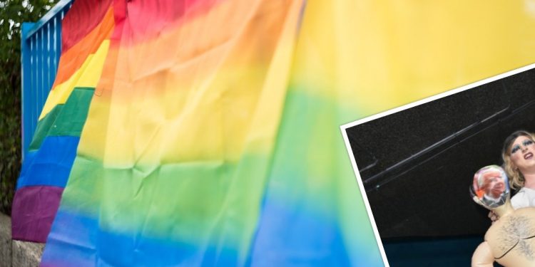 Kukła abp. Jędraszewskiego z poderżniętym gardłem. Szokujące sceny na wyborach „Mister Gay 2019”