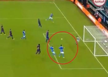 Milik zaliczył wpadkę w meczu z Barceloną. Zmarnował stuprocentową sytuację