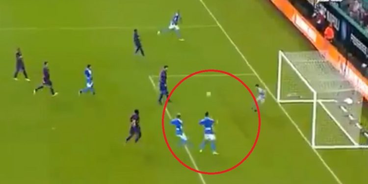 Milik zaliczył wpadkę w meczu z Barceloną. Zmarnował stuprocentową sytuację