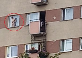 Warszawa: Chłopiec zamknięty na parapecie siódmego piętra