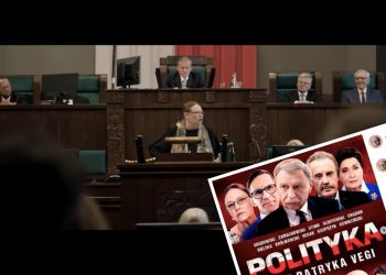 Plakat „Polityki” Patryka Vegi zmiażdżony przez internautów. „To jest tak obezwładniająco kiczowate”