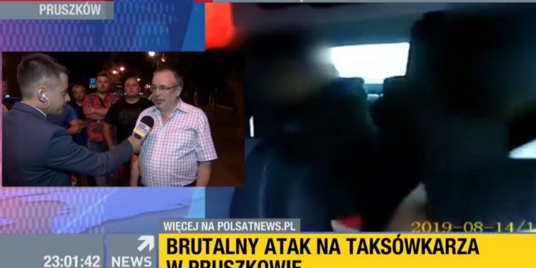 Zaatakowali taksówkarza. Mężczyzna udzielił wywiadu [WIDEO]