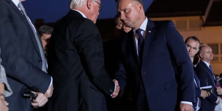 Steinmeier po polsku w Wieluniu: „Proszę o wybaczenie”